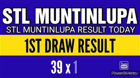 stl muntinlupa result|STL RESULT TODAY, Tuesday, December 12, 2023 .